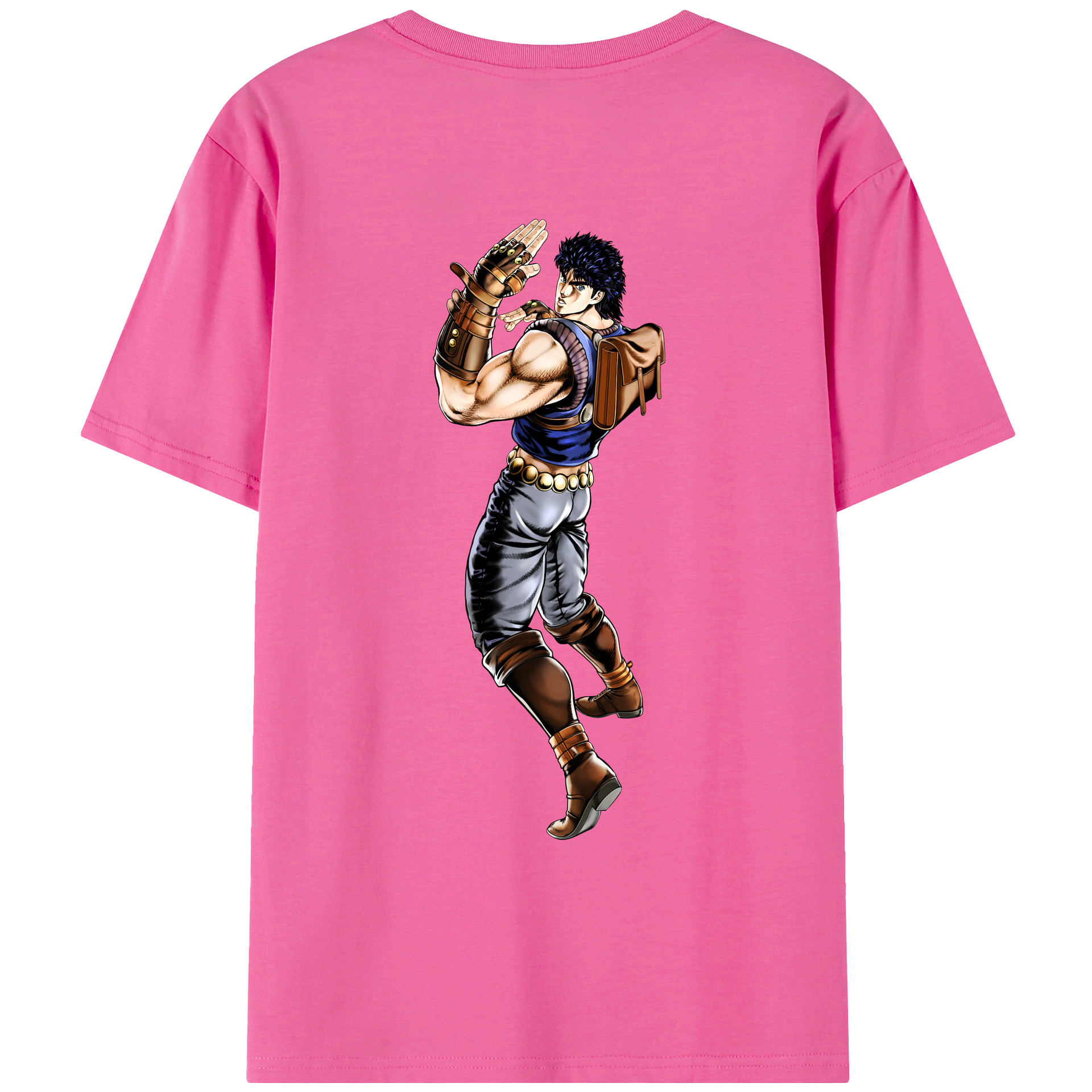 （画像用） ジョジョの奇妙な冒険 /ジョナサン?ジョースター JoJo's Bizarre Adventure Jonathan Joestar レディース半袖Tシャツ(バックプリント)